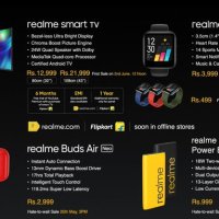 Realme launches Realme TV, Realme Smartwatch, Bud Air Neo and New Powerbank in India – Know Specs, Offers, Availability and&nbsp;Pricing