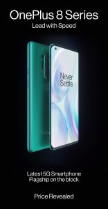 One plus 8 series price revealed