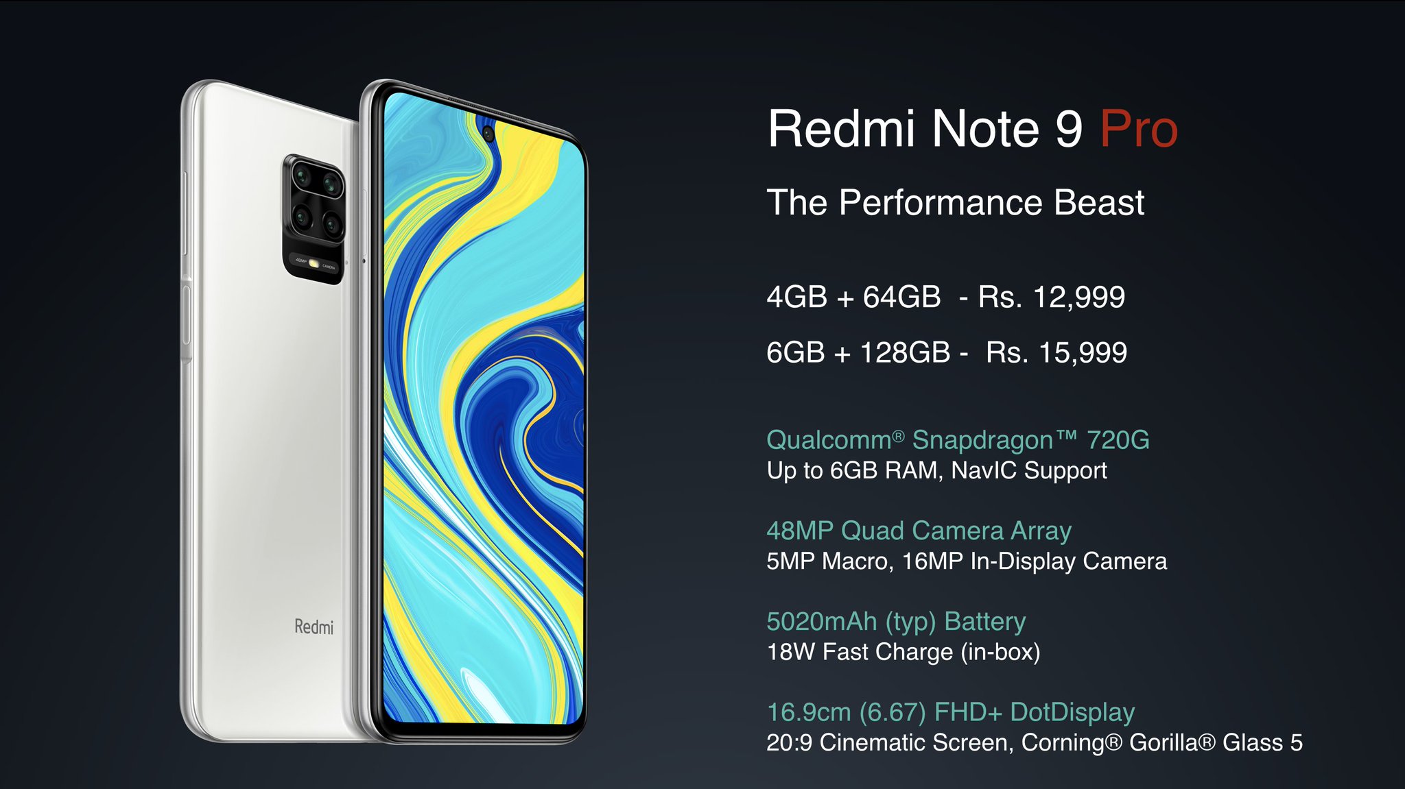 Redmi Note 9 Pro available on Amazon.in starting March 17